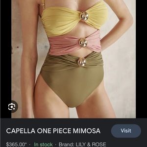 NWT Lily and Rose SWIMSUIT